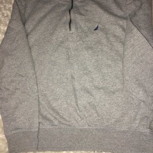 Gray Nautica Quarter Zip